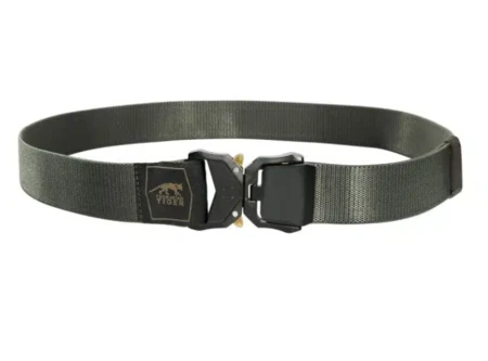 חגורה אלסטית עם אבזם מתכת לשחרור מהיר TT QR Stretchbelt 38 mm  זית.